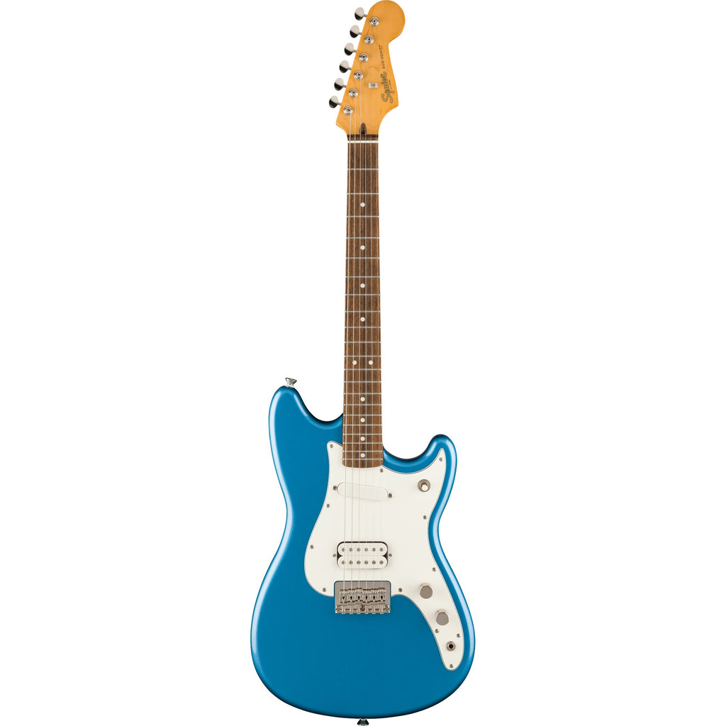 Squier Classic Vibe Duo-Sonic HS Electric Guitar - Laurel Fingerboard, Lake Placid Blue - View 2 | MusicMarket