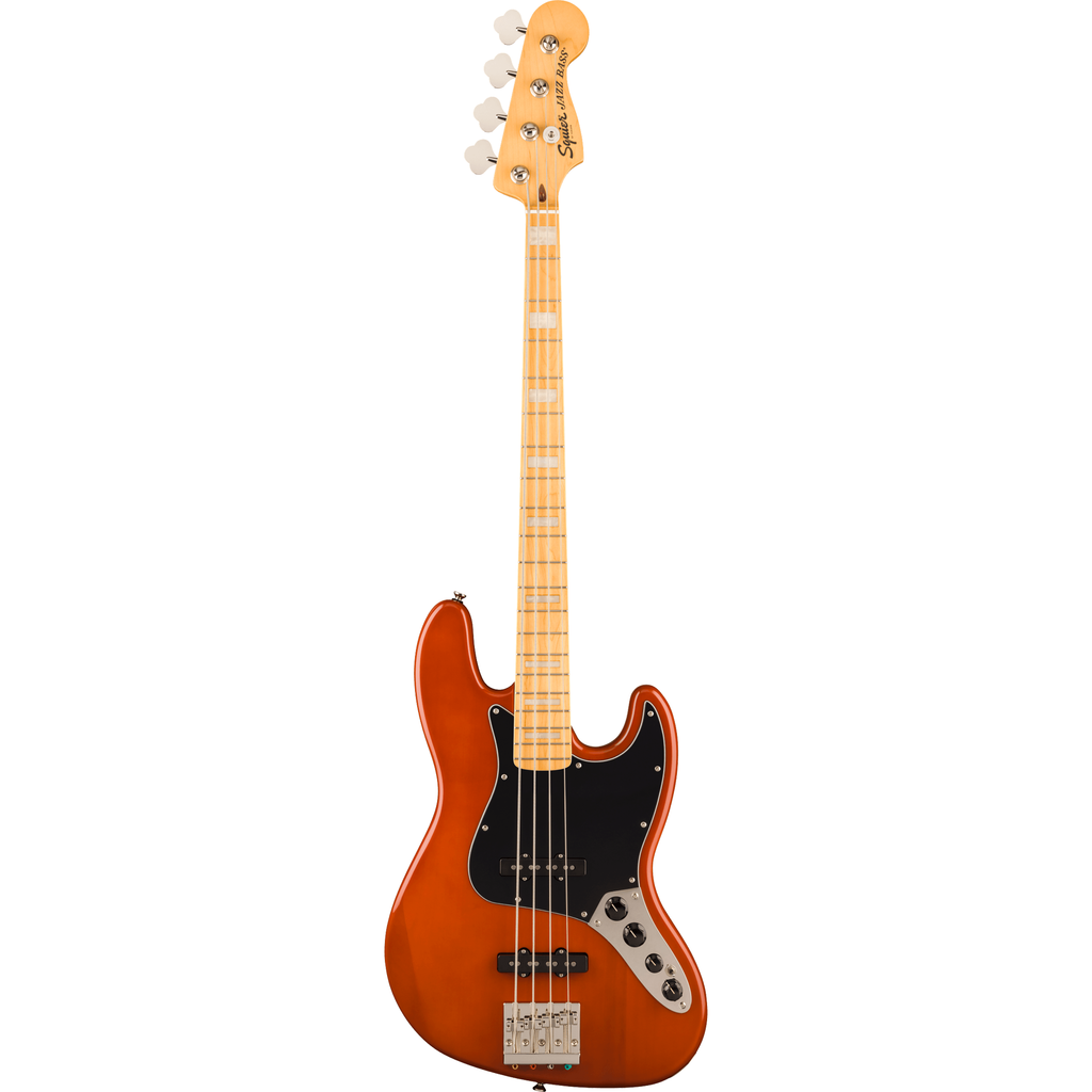 Squier Classic Vibe Active '70s Jazz Electric Bass - Mocha - View 2 | MusicMarket