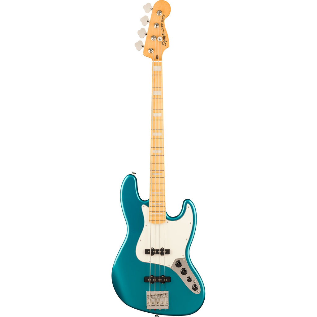 Squier Classic Vibe Active '70s Jazz Bass - Maple Fingerboard, Ocean Turquoise - View 2 | MusicMarket