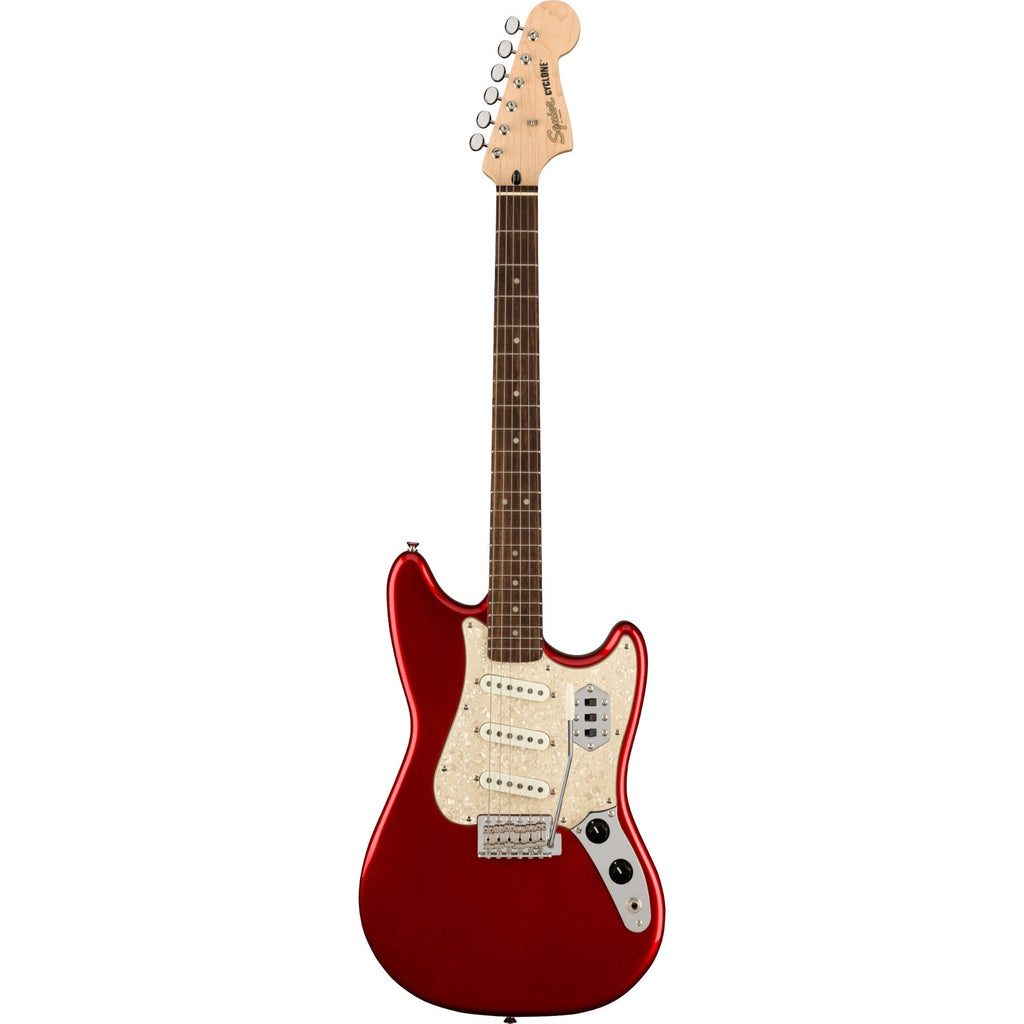 Fender Paranormal Cyclone Electric Guitar in Candy Apple Red - View 7 | MusicMarket
