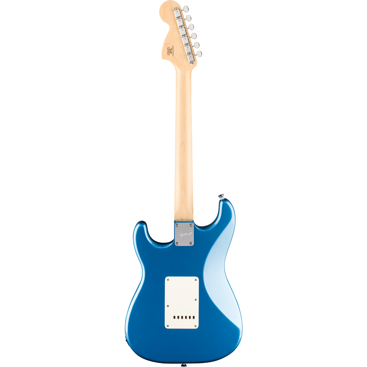 Squier Paranormal Stratocaster Deluxe - Lake Placid Blue - View 3 | MusicMarket