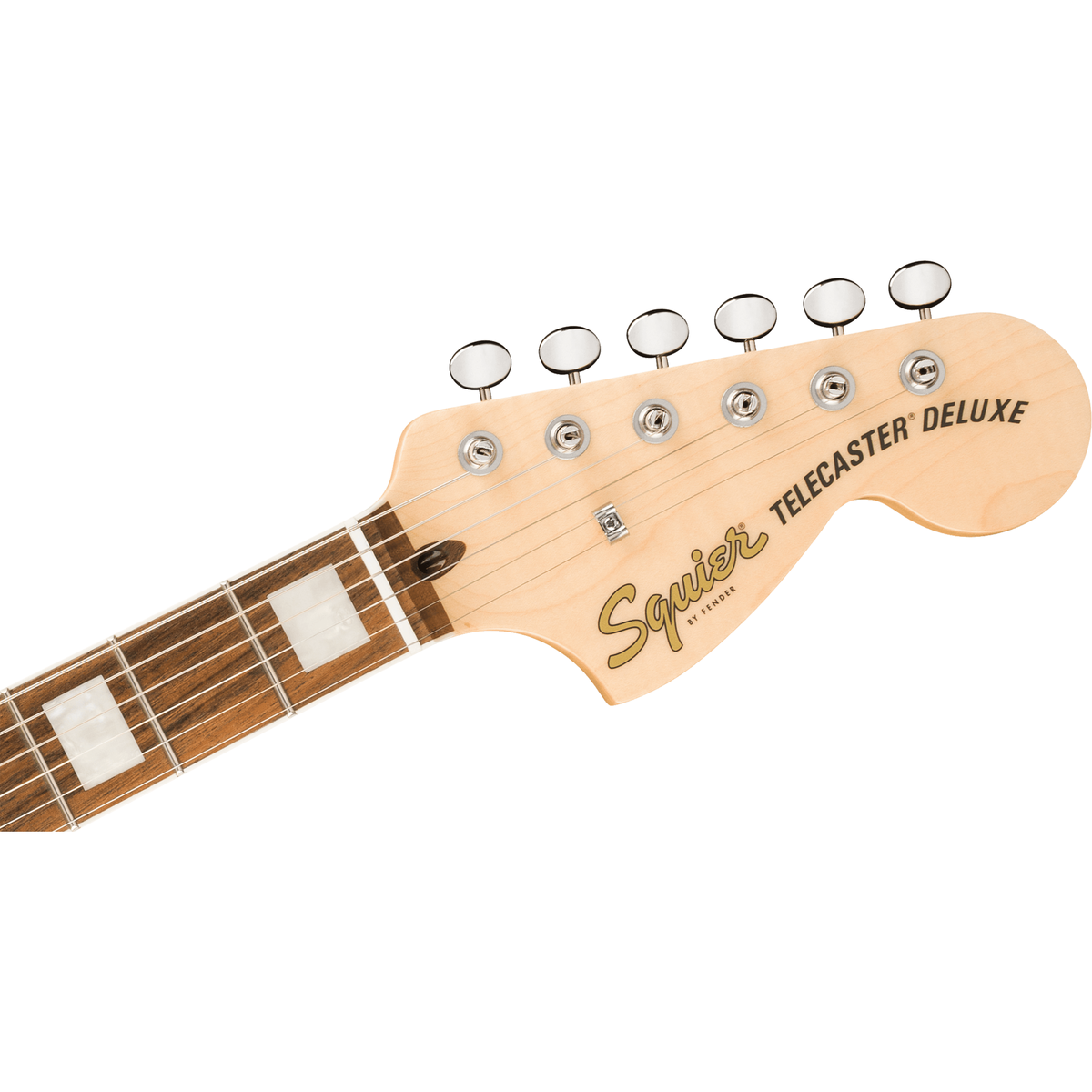 Squier Paranormal Troublemaker Telecaster Deluxe Bigsby - Black - View 4 | MusicMarket