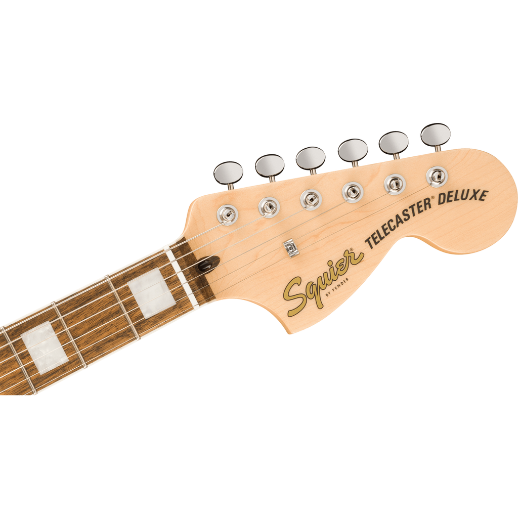 Squier Paranormal Troublemaker Telecaster Deluxe Bigsby - Honey Sunburst - View 4 | MusicMarket