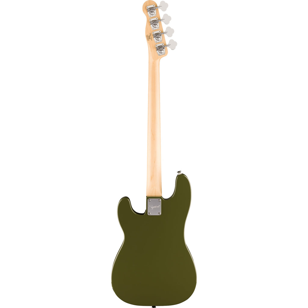Squier Paranormal Precision Bass Thinline SJ - Laurel Fingerboard, Olive - View 3 | MusicMarket
