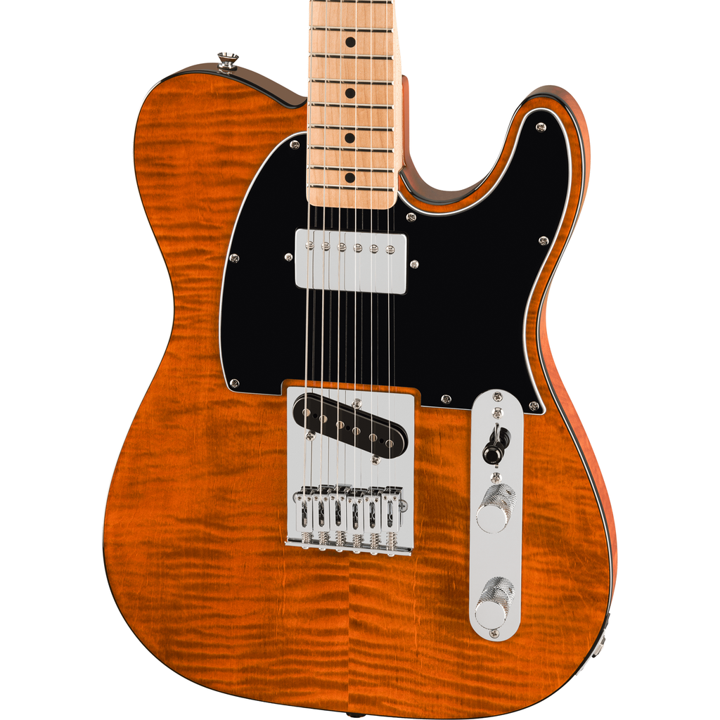 Squier Affinity Series Telecaster Electric Guitar FMT SH - Maple Fingerboard, Black Pickguard, Moch - MusicMarket