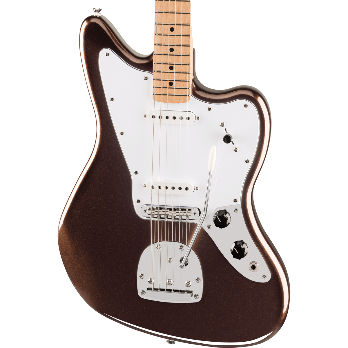 Squier Affinity Series Jaguar Electric Guitar - Mystic Metallic Brown - MusicMarket