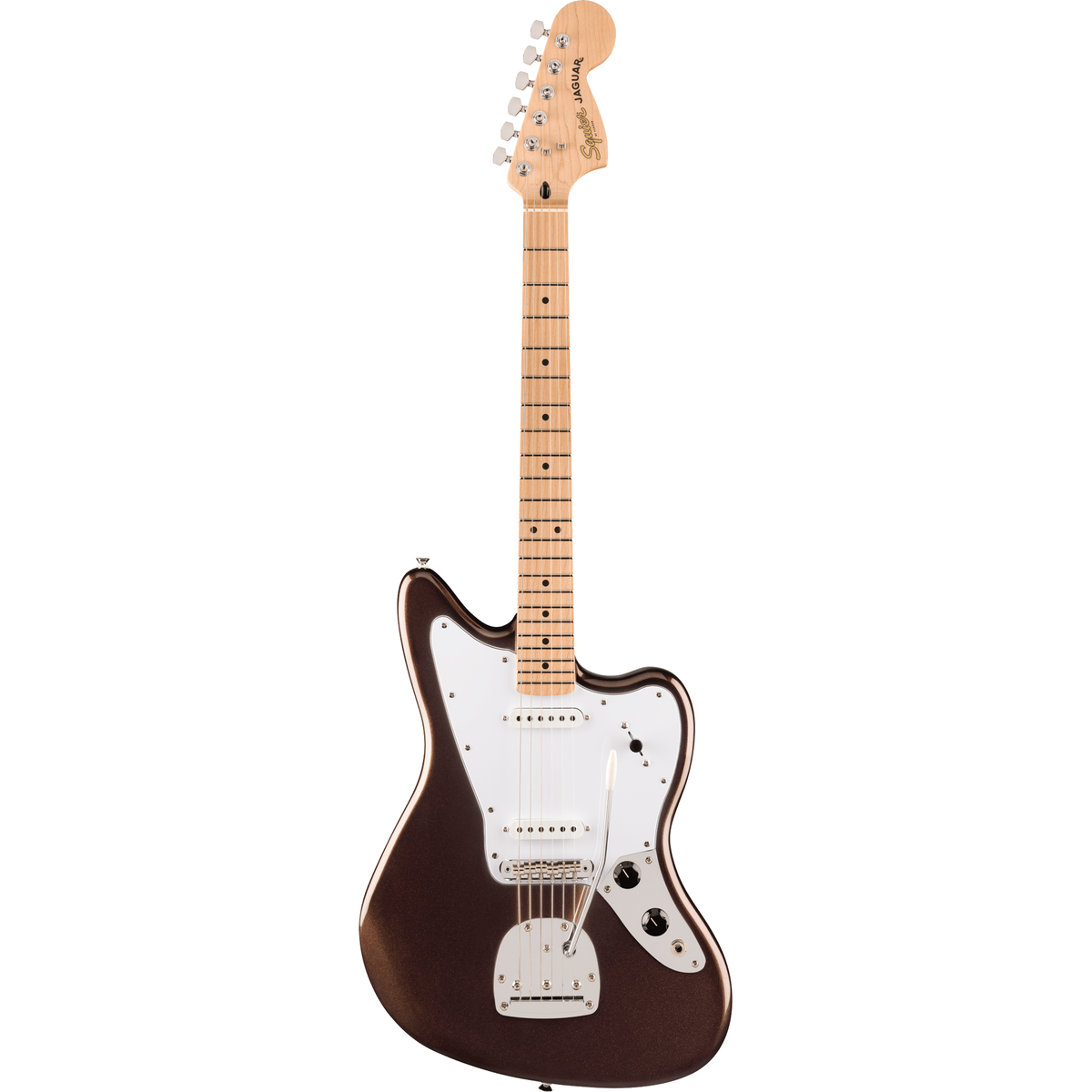 Squier Affinity Series Jaguar Electric Guitar - Mystic Metallic Brown - View 2 | MusicMarket