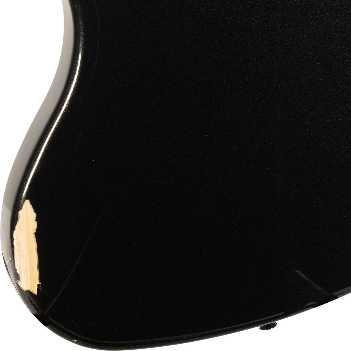 Squier Affinity Series Jazz Bass VI 6 String - Black Metallic - View 7 | MusicMarket