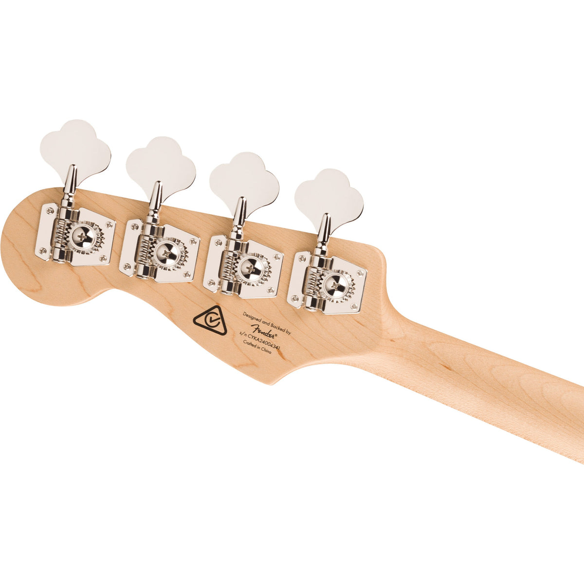 Squier Affinity Series Active Jazz Bass - Mystic Sea Foam Green - View 5 | MusicMarket