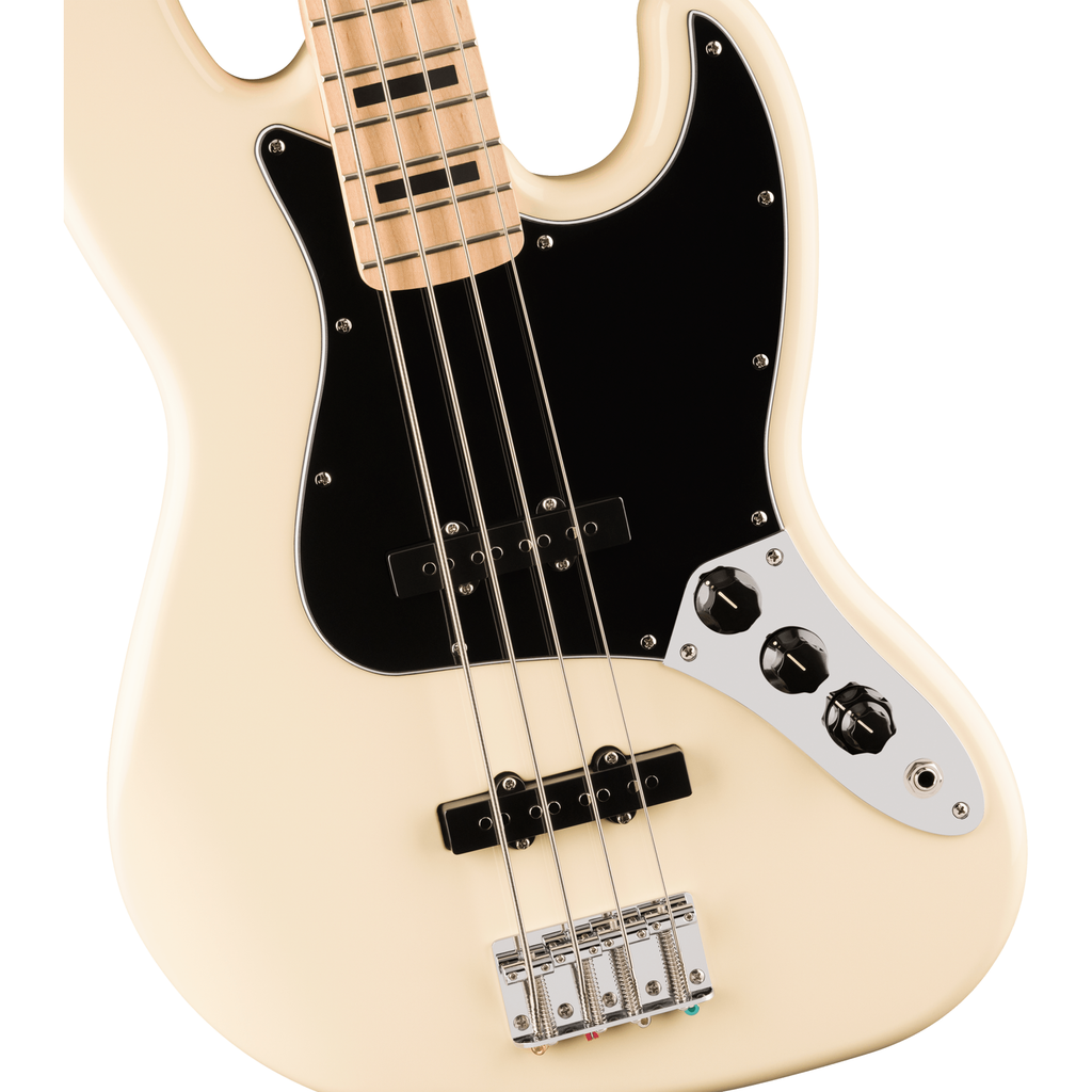 Squier Affinity Series Active Jazz Bass - Olympic White - View 6 | MusicMarket