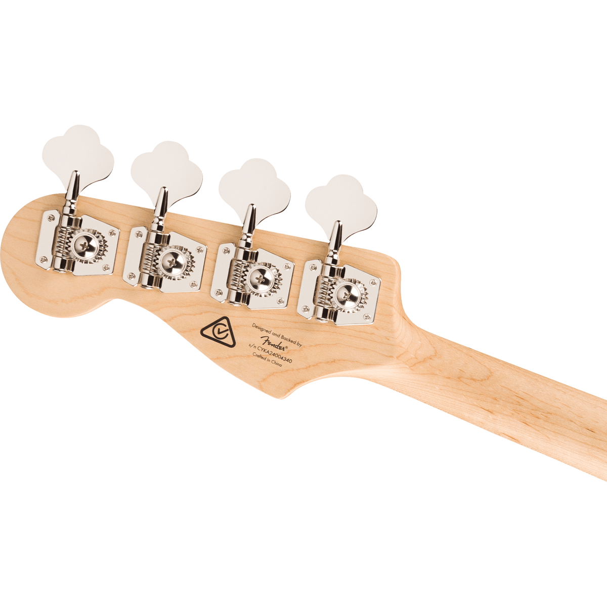 Squier Affinity Series Active Jazz Bass - Olympic White - View 5 | MusicMarket