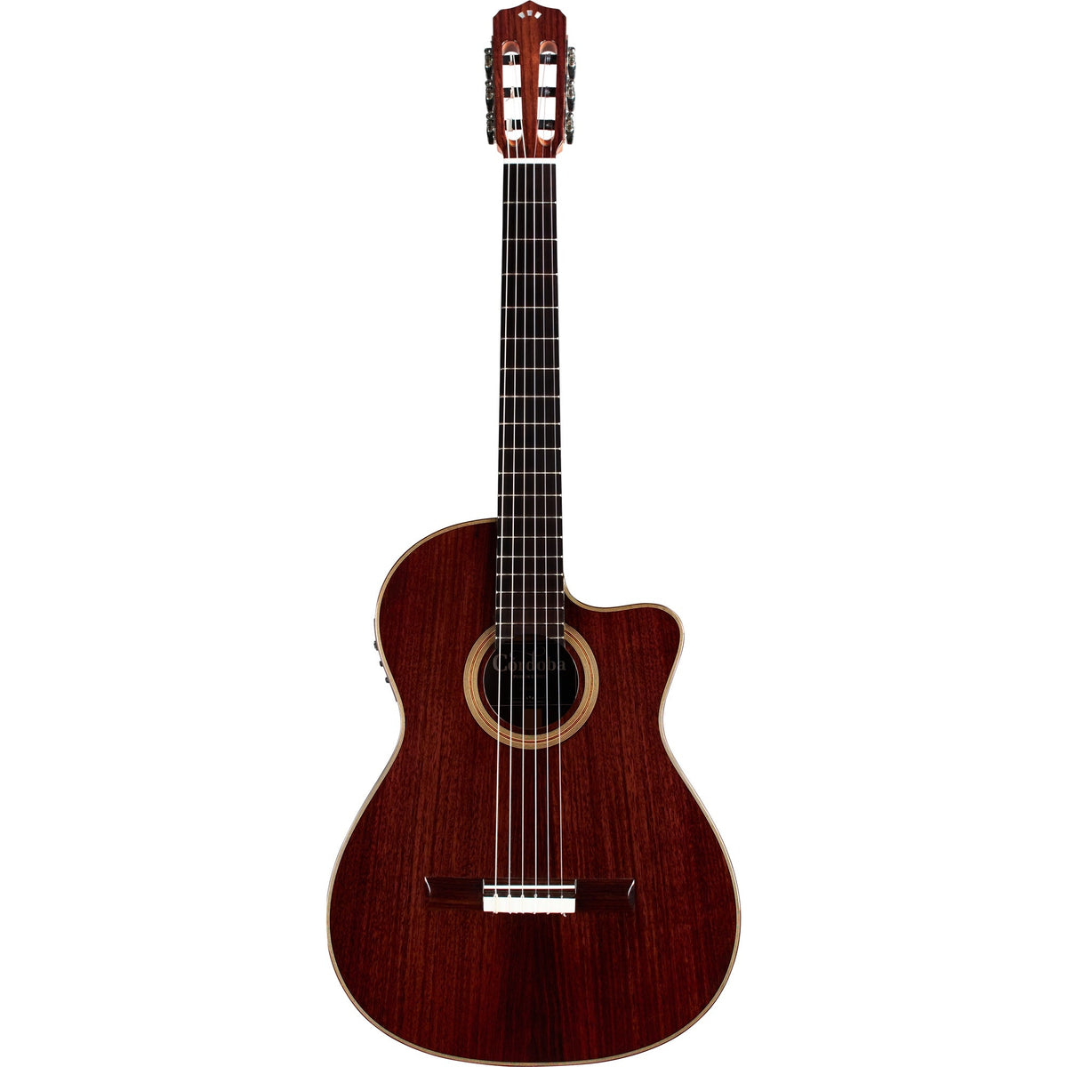 Cordoba Fusion 12 Rose II Acoustic Electric Guitar - Natural - View 2 | MusicMarket