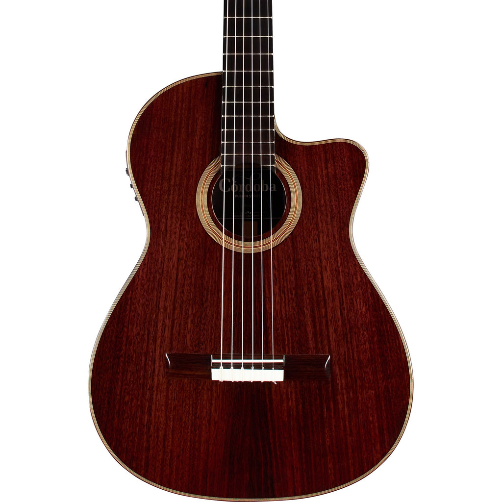 Cordoba Fusion 12 Rose II Acoustic Electric Guitar - Natural - MusicMarket