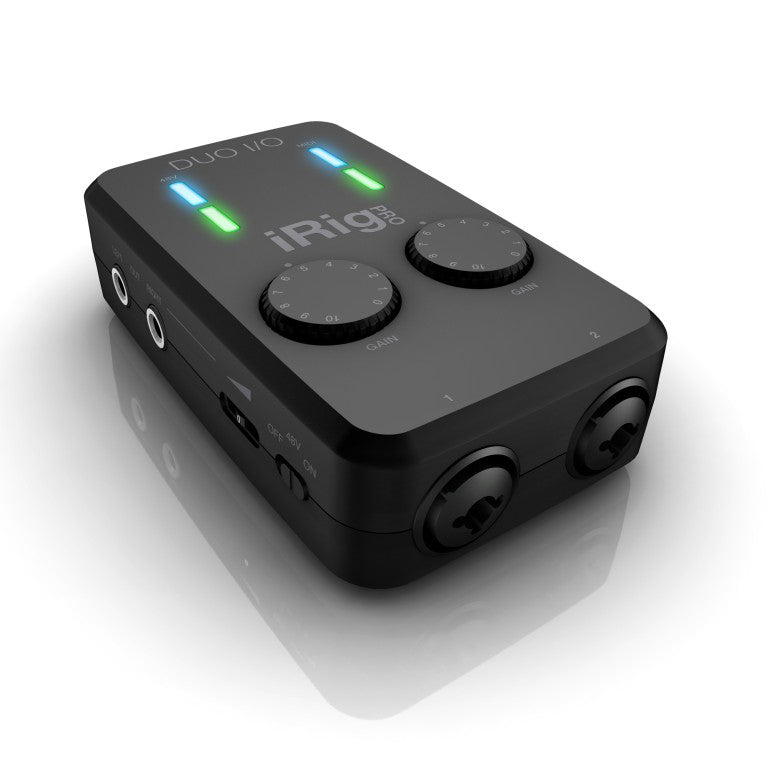 IK Multimedia iRig Pro Duo I/O Mobile 2-Channel Audio/MIDI Interface - View 8 | MusicMarket
