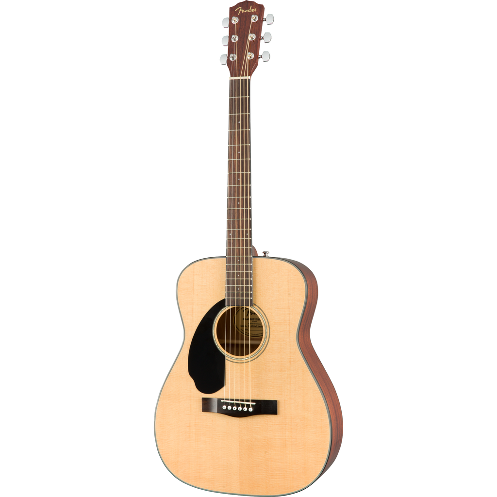 Fender CD-60S Left Handed Acoustic Guitar - Walnut Fingerboard, Natural - View 4 | MusicMarket