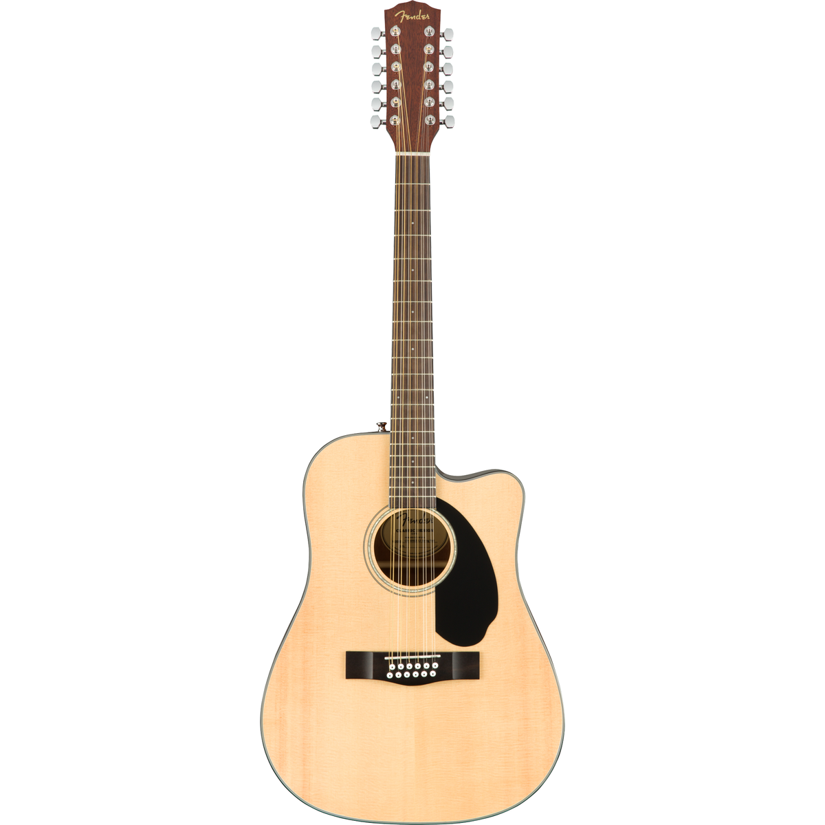 Fender CD-60SCE Dreadnought 12-String Acoustic Electric Guitar - Natural - View 2 | MusicMarket