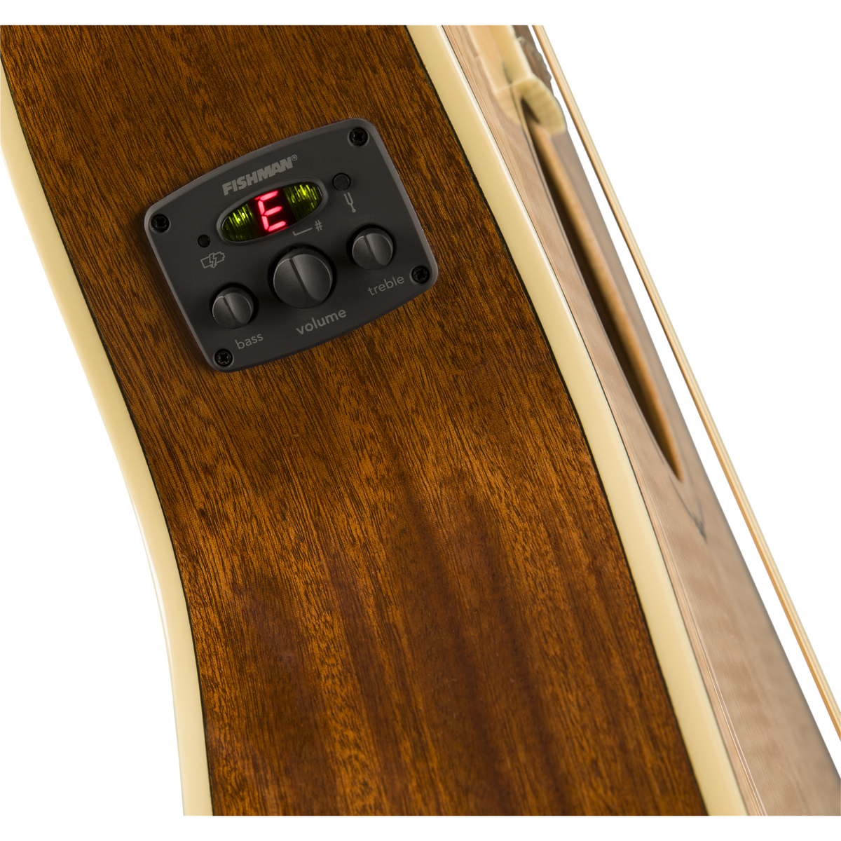 Fender FA-235E Concert Acoustic Electric Guitar - Walnut Fingerboard, Natural - View 7 | MusicMarket