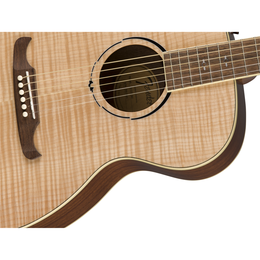 Fender FA-235E Concert Acoustic Electric Guitar - Walnut Fingerboard, Natural - View 6 | MusicMarket