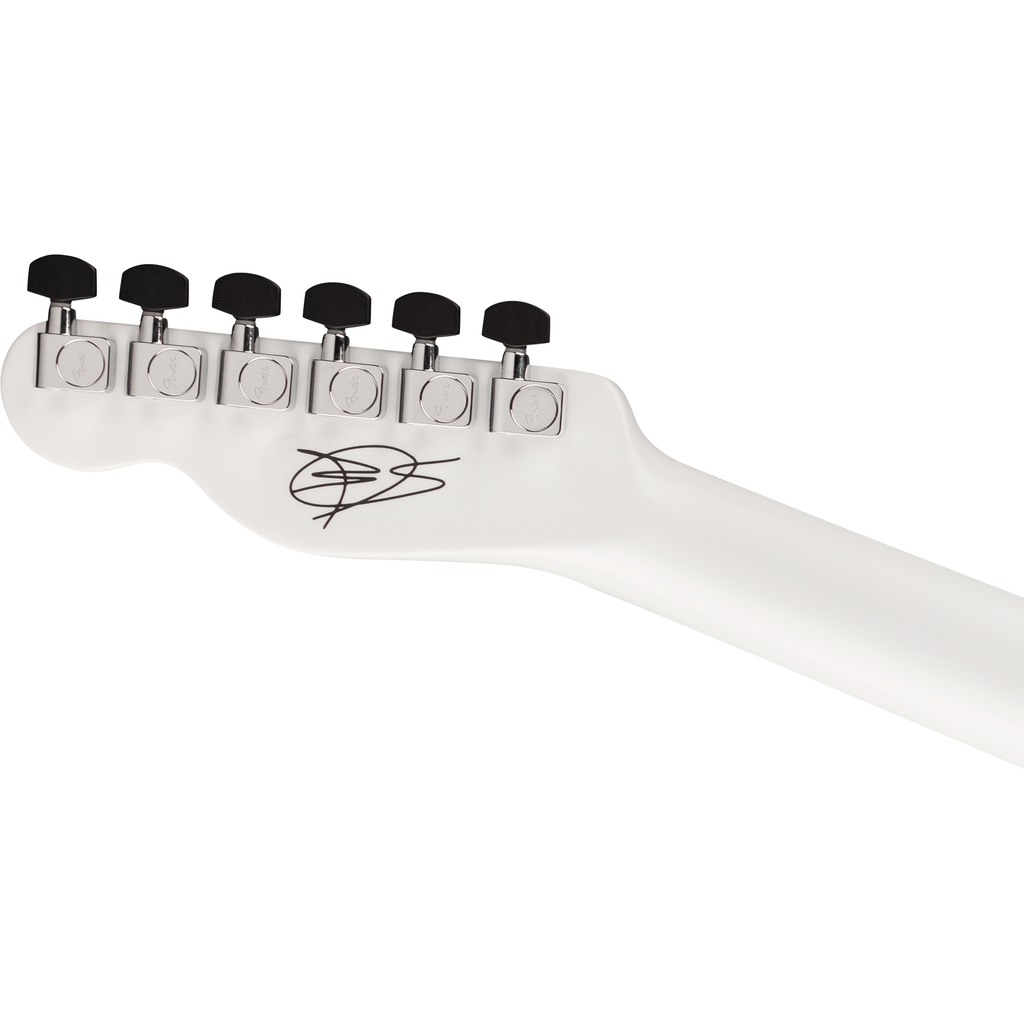 Fender Limited Edition Finneas American Acoustasonic Telecaster - Satin Arctic White - View 5 | MusicMarket