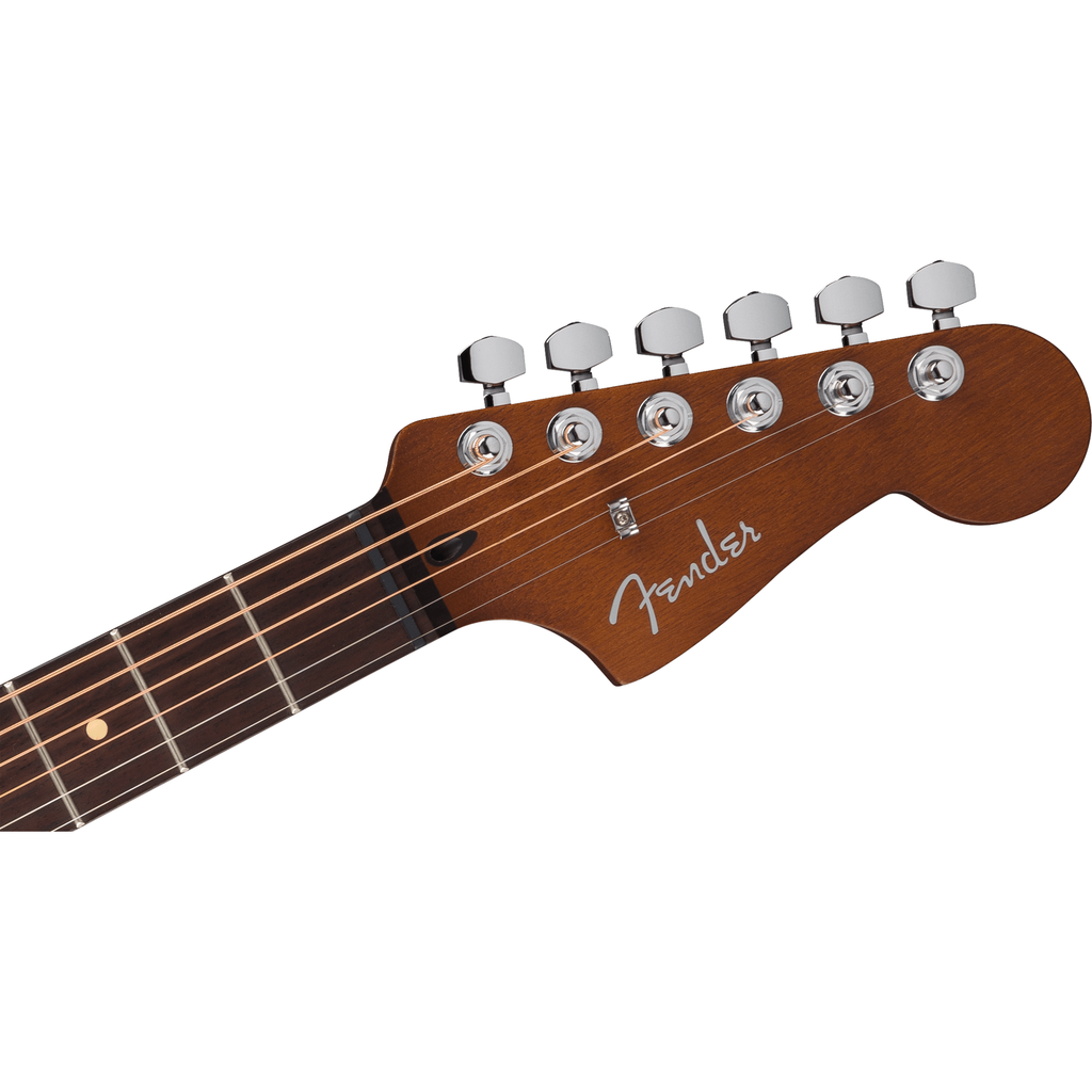 Fender Acoustasonic Standard Jazzmaster Acoustic Electric Guitar - Aged Natural - View 5 | MusicMarket