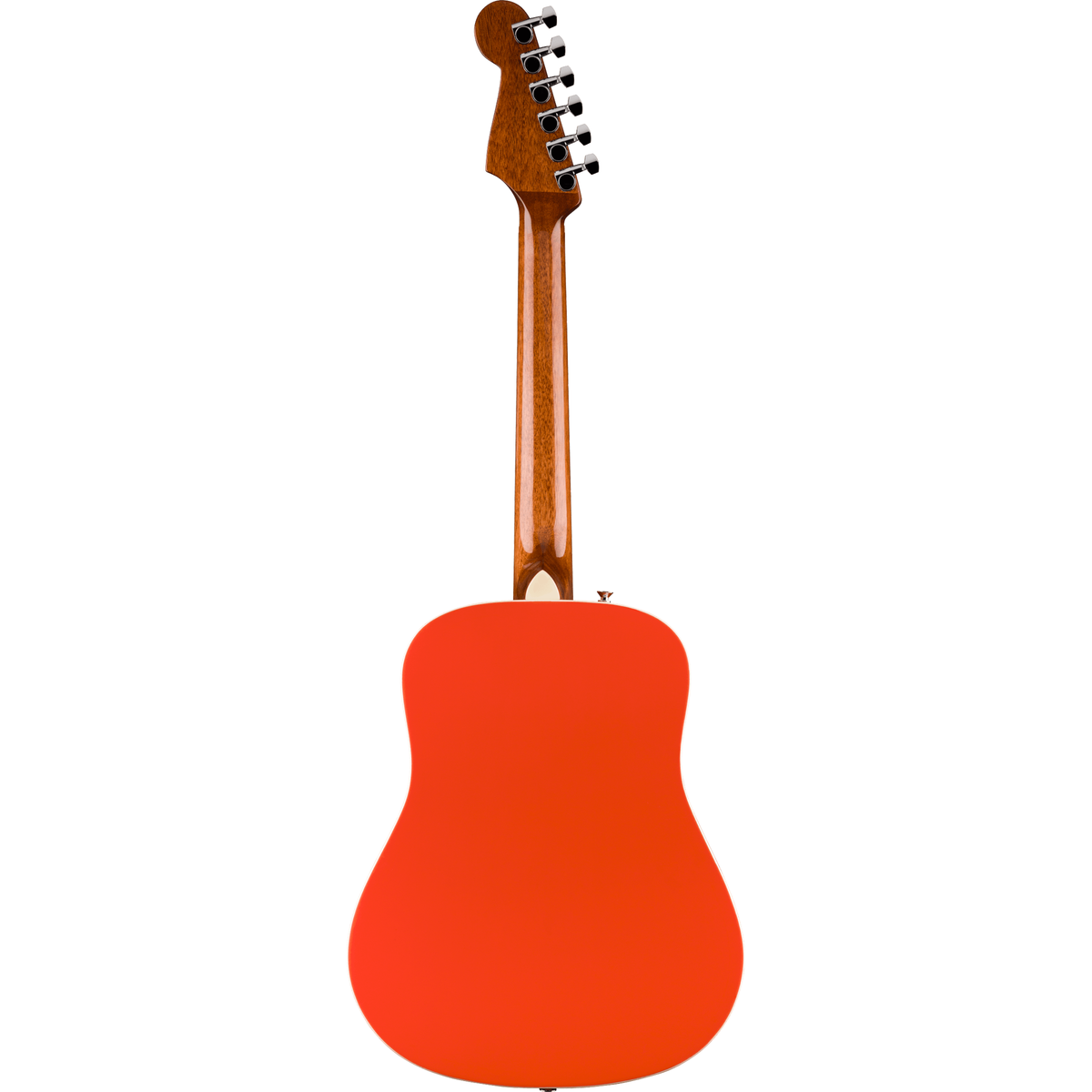 Fender California Standard Redondo Mini Acoustic Guitar - Spruce Top, Fiesta Red - View 3 | MusicMarket