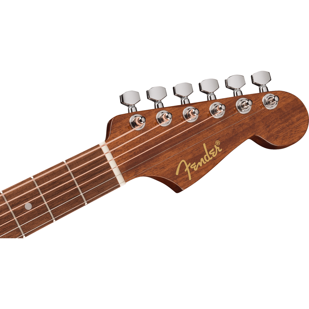 Fender California Standard Redondo Mini Acoustic Guitar - Spruce Top, Fiesta Red - View 5 | MusicMarket