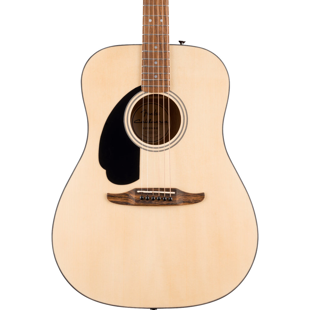 Fender California Standard Redondo Left-Handed - Spruce Top, Black Pickguard, Natural - MusicMarket