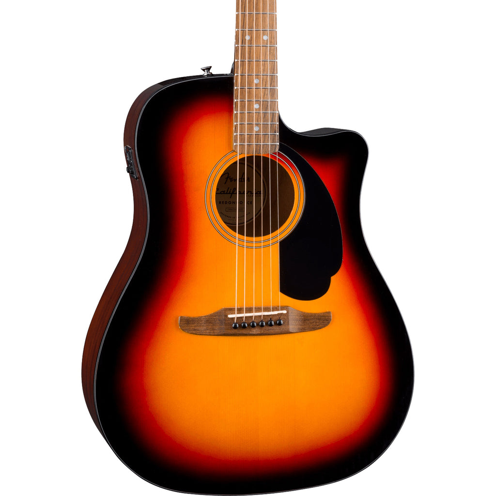 Fender California Standard Redondo CE Acoustic/Electric - 3-Color Sunburst - MusicMarket