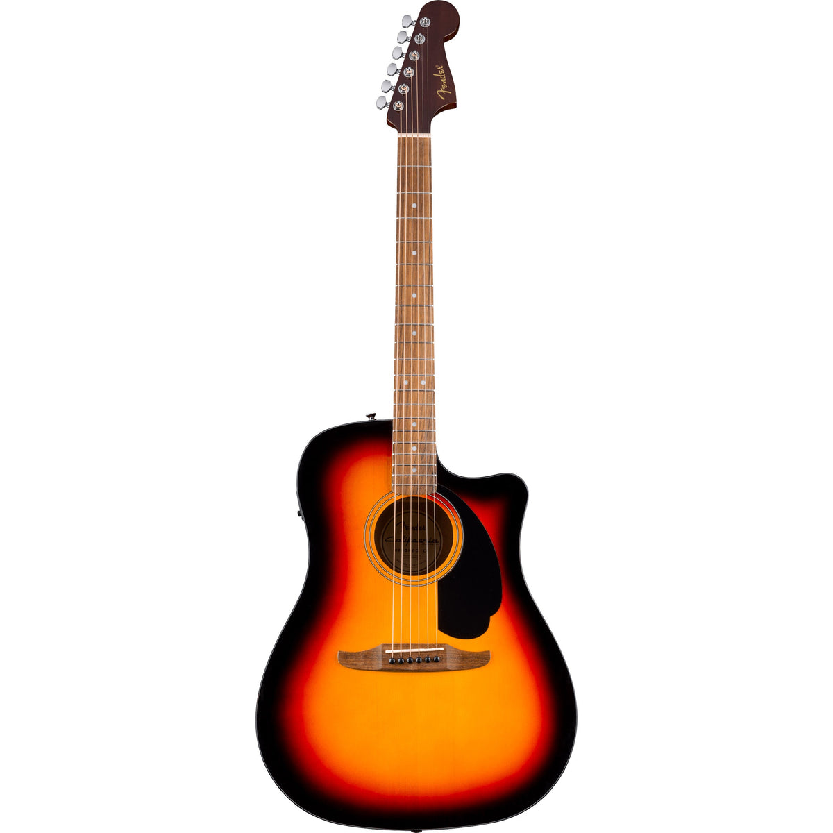 Fender California Standard Redondo CE Acoustic/Electric - 3-Color Sunburst - View 2 | MusicMarket