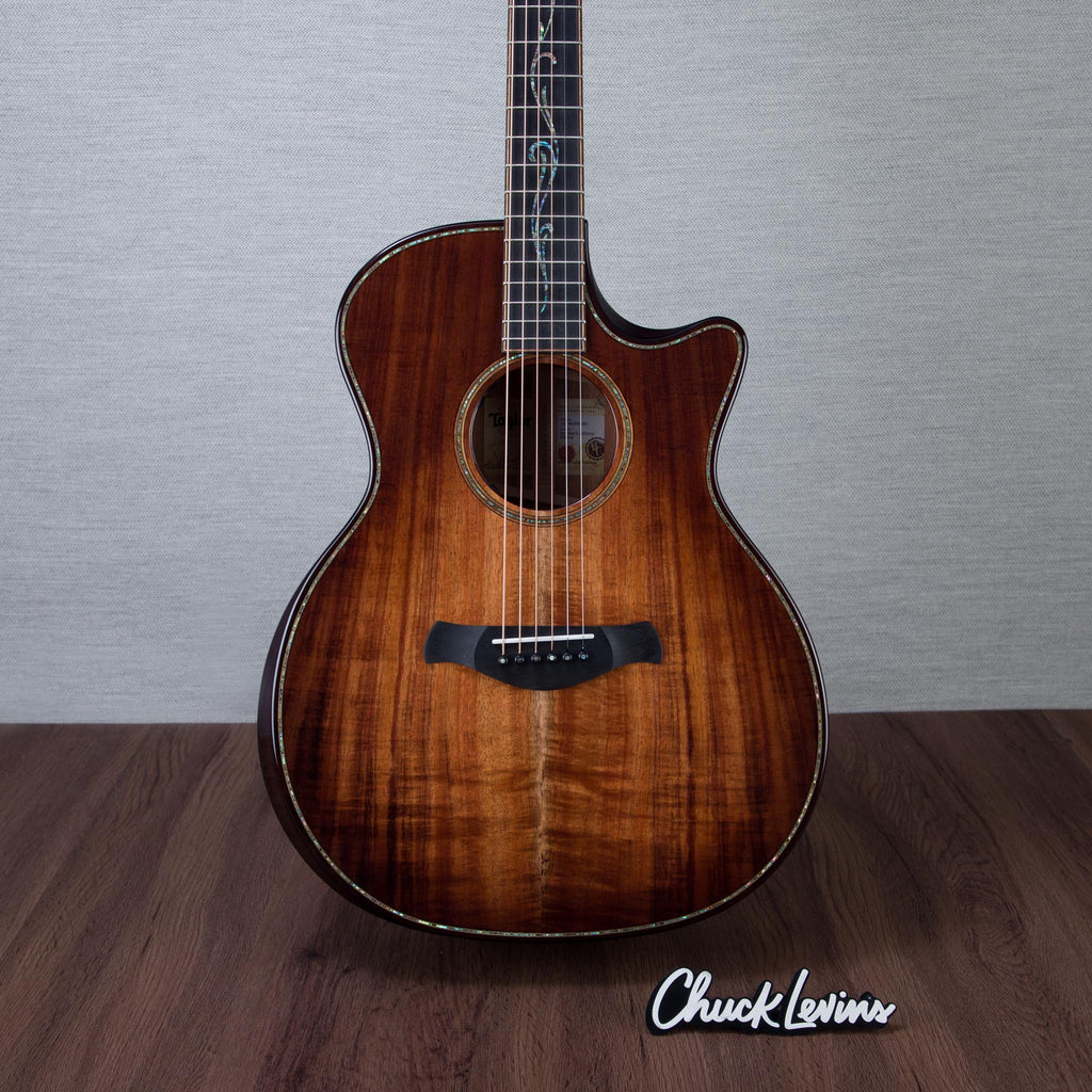 Taylor Next Generation Builder's Edition K24ce Koa Acoustic Electric Guitar - Shaded Edgeburst - #1204096080 -