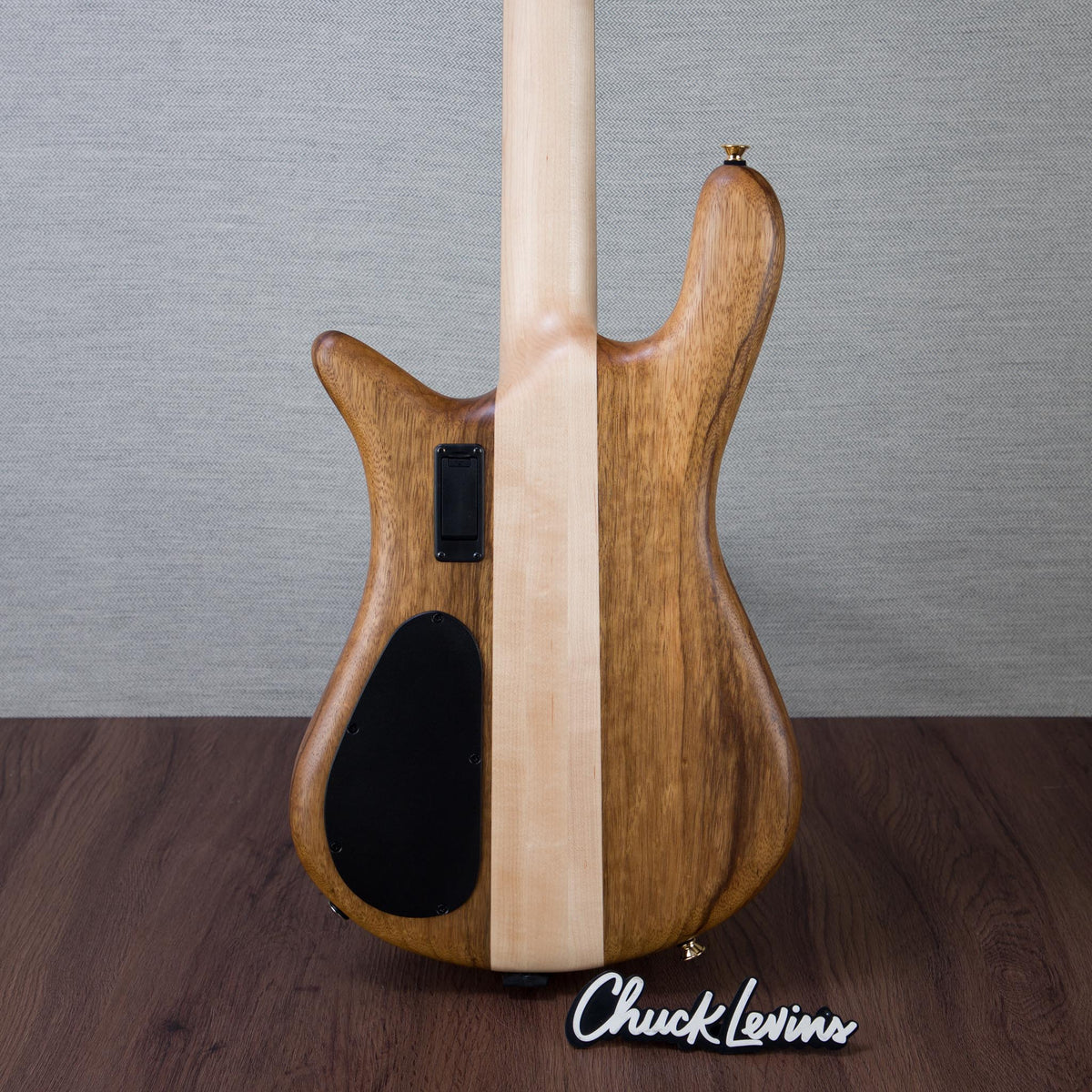 Spector Euro 4 LT Solid Korina Wings Electric Bass Guitar - Natural Satin - CHUCKSCLUSIVE - #NB22944 - View 5 |