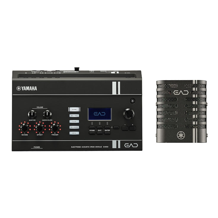Yamaha EAD20 Electronic Acoustic Drum Module Featuring Advanced Sound Engine with Stereo Condenser Microphone and