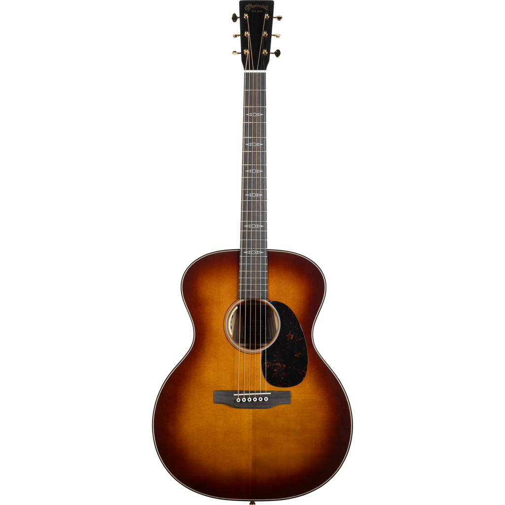Martin GPE Inception Maple Acoustic Electric Guitar - Amber Fade Sunburst - View 10 | MusicMarket