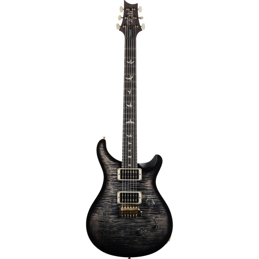 PRS Custom 24 10 Top Electric Guitar, Charcoal Burst - View 2 | MusicMarket