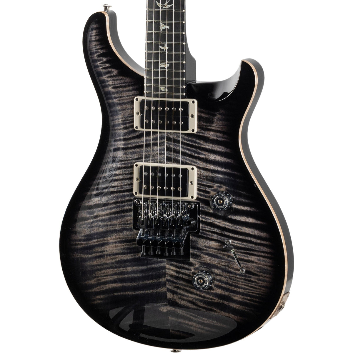 PRS Custom 24 “Floyd” 2024 Electric Guitar - Charcoal Burst 10-Top - View 11 | MusicMarket