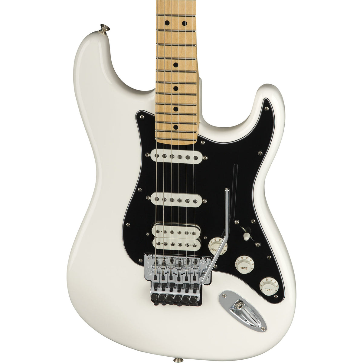 Fender Player Stratocaster HSS - Floyd Rose - Maple Fingerboard - Polar White - MusicMarket