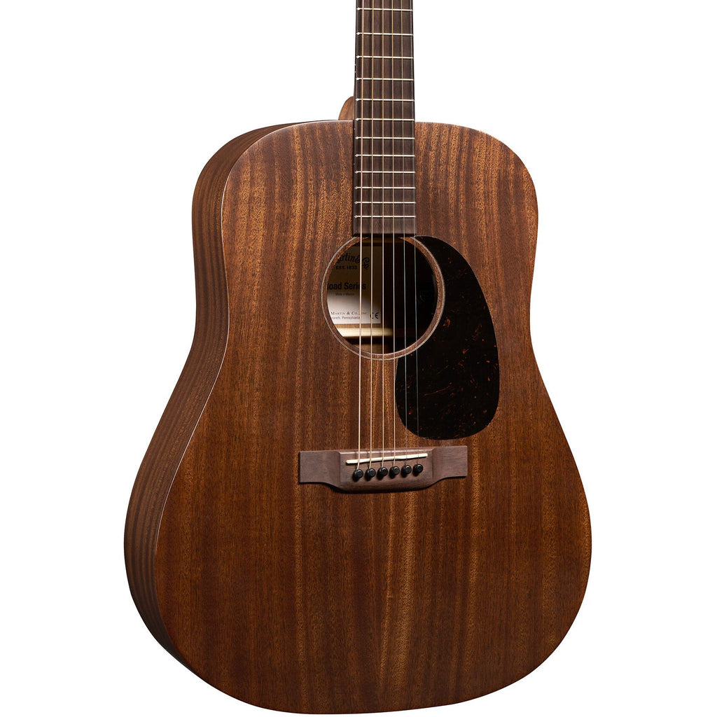 Martin D-10E Retro Sapele Acoustic Electric Guitar - Dark Mahogany - MusicMarket