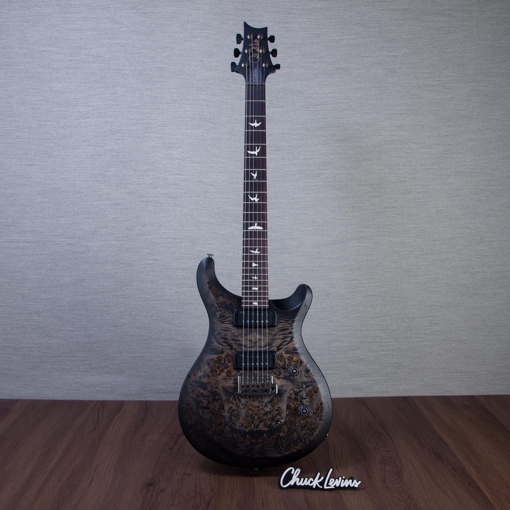 PRS S2 Custom 24-08 Poplar Burl Electric Guitar - Charcoal Burst - #S2089421 - View 2 | MusicMarket