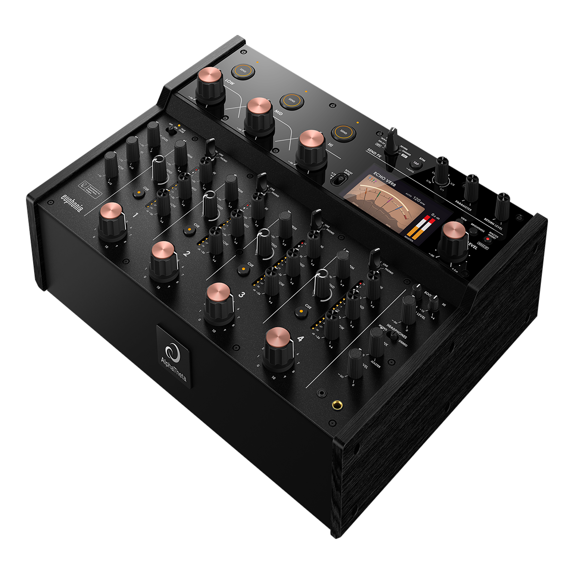 AlphaTheta Euphonia Professional 4-Channel Rotary Mixer - View 5 | MusicMarket
