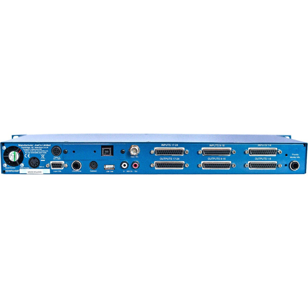 JoeCo Blue Box 24ch BlueBox Interface Recorder - 24 MicPres 24 Bal Outs - View 2 | MusicMarket