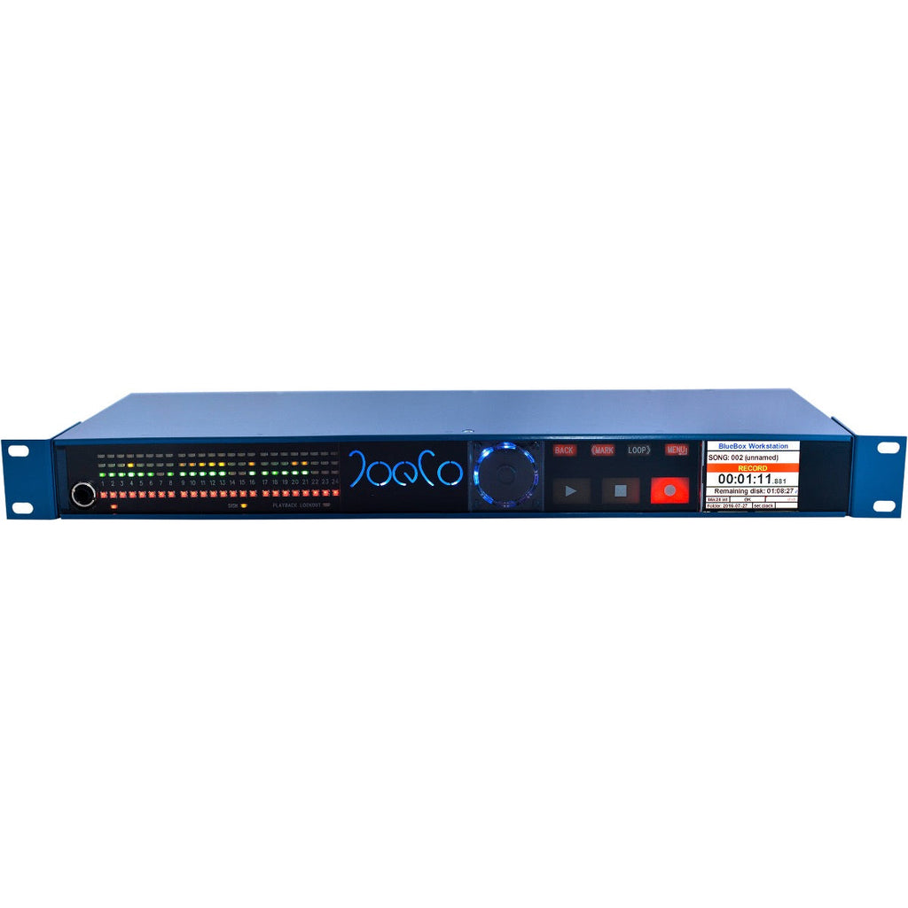 JoeCo Blue Box 24ch BlueBox Interface Recorder - 24 MicPres 24 Bal Outs - MusicMarket