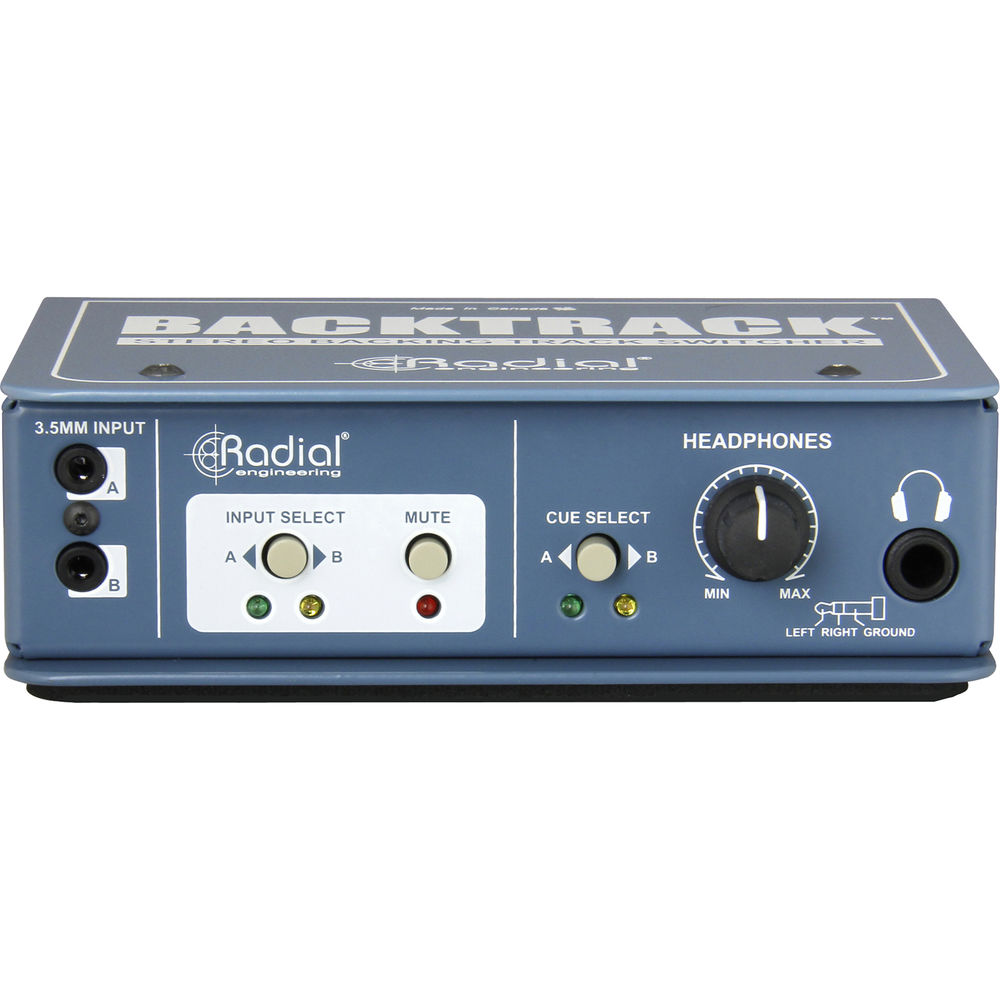 Radial Engineering Backtrack Stereo Audio Switcher - View 3 | MusicMarket