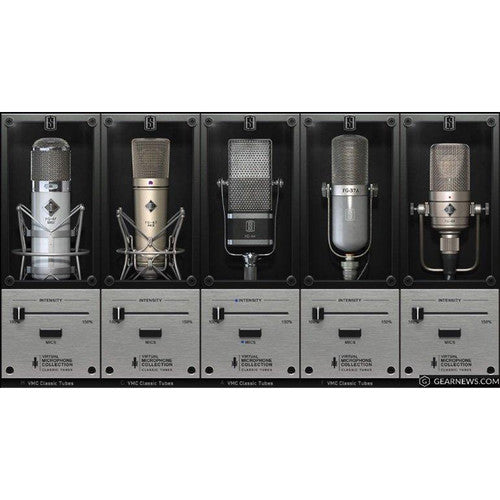 Slate Digital VMS Classic Tubes 3 - 5 Mic Expansion Pack for VMS Software - MusicMarket