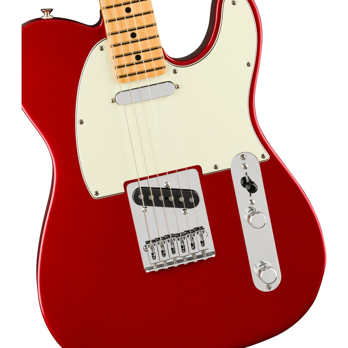 Fender 75th Anniversary Player II Telecaster Electric Guitar, Maple Fingerboard - Candy Apple Red - View 3 | MusicMarket