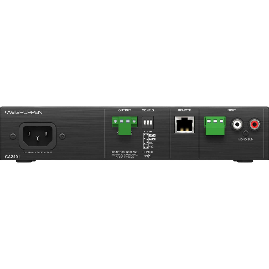 Lab Gruppen CA2401 240W Commercial Amplifier - View 3 | MusicMarket