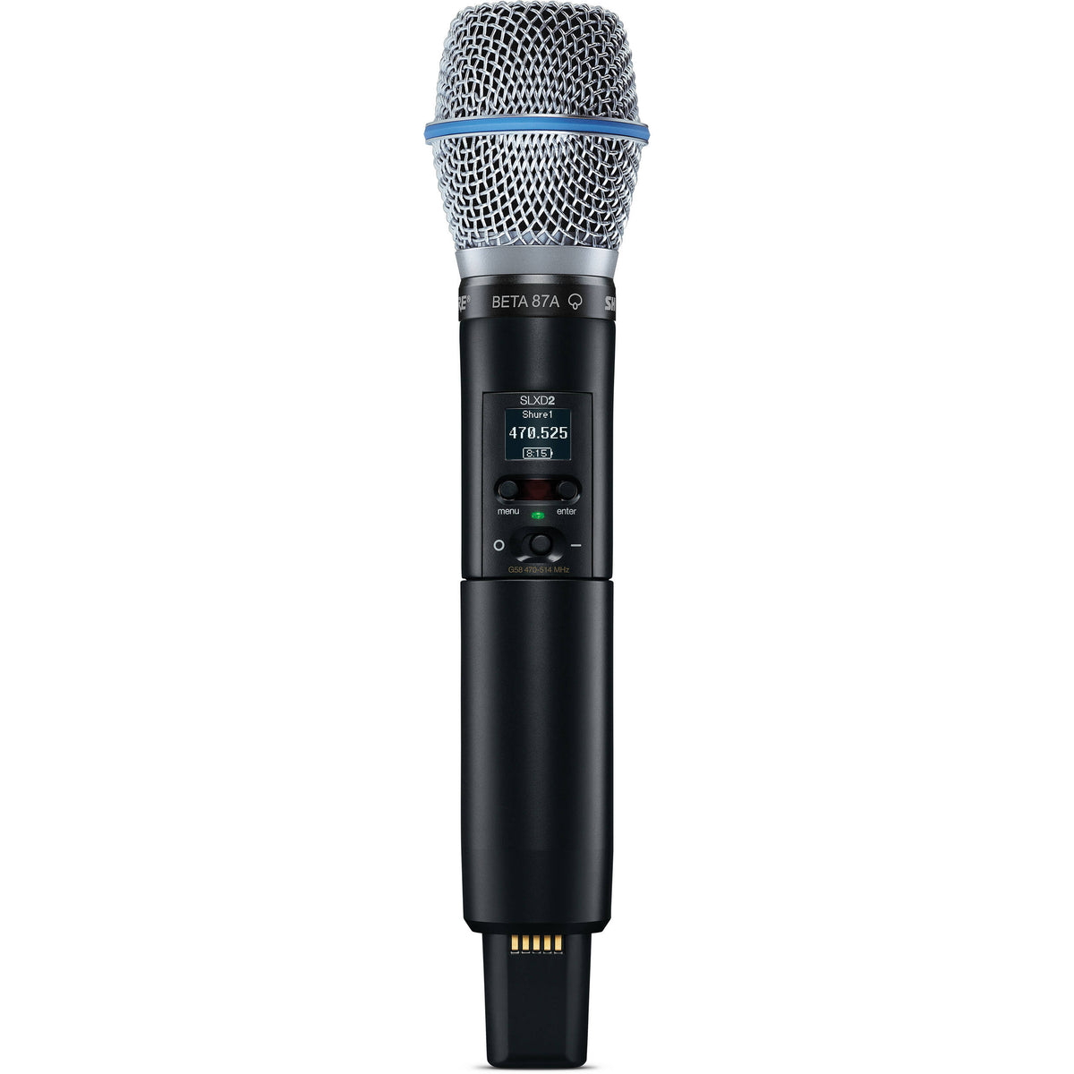 Shure SLXD2/B87A Wireless Handheld Microphone Transmitter - G58 Band - MusicMarket