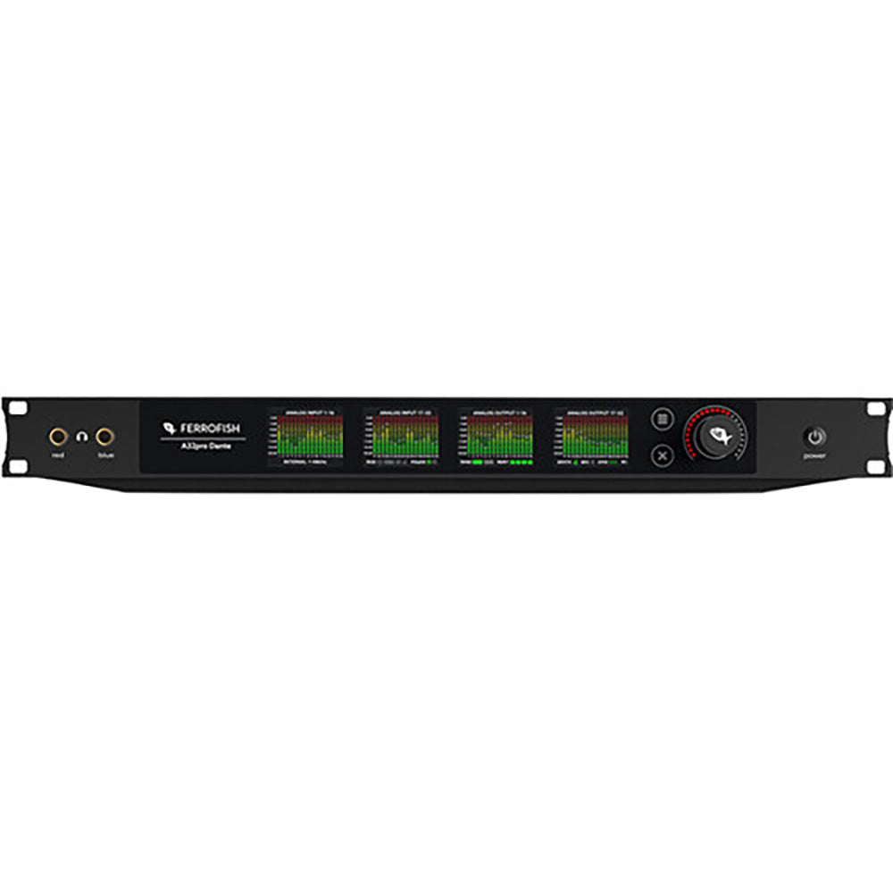 Ferrofish A32pro Dante 32-Channel AD/DA Converter with Dante, MADI, and ADAT - MusicMarket