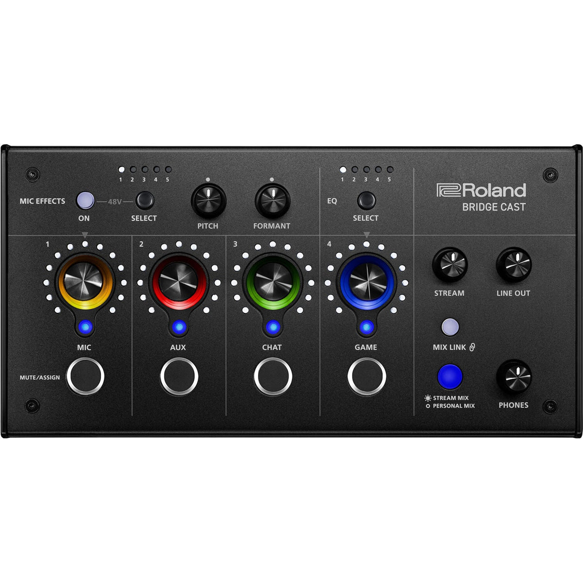 Roland BRIDGE CAST Dual-Bus Streaming/Gaming Mixer - MusicMarket
