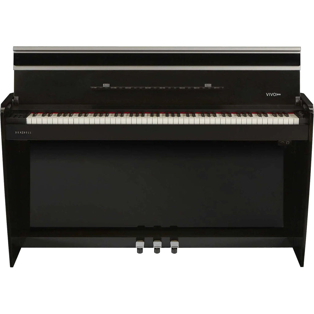 Dexibell VIVOH10BKP VIVO H10 Digital Upright Piano with Bench (Polished Black) - MusicMarket