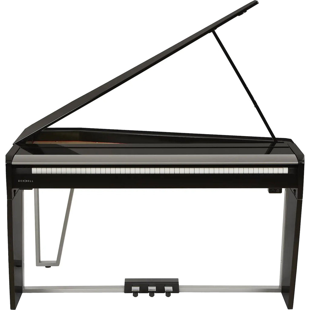 Dexibell VIVOH10MGBKP Digital Mini Grand Piano with Bench (Polished Black) - MusicMarket